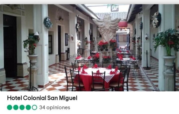 Hotel Colonial San Miguel Сальтильо Экстерьер фото
